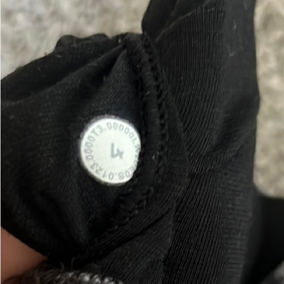 Lululemon Sports Bra - Black and White - Picture 3 of 3